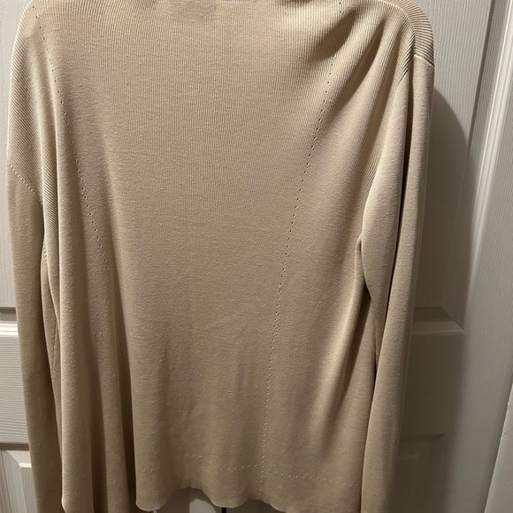 Vintage Field Manor silk cardigan, size LG - Picture 3 of 4